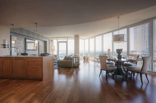 An Open-Concept Floor Plan | Vinyl Flooring